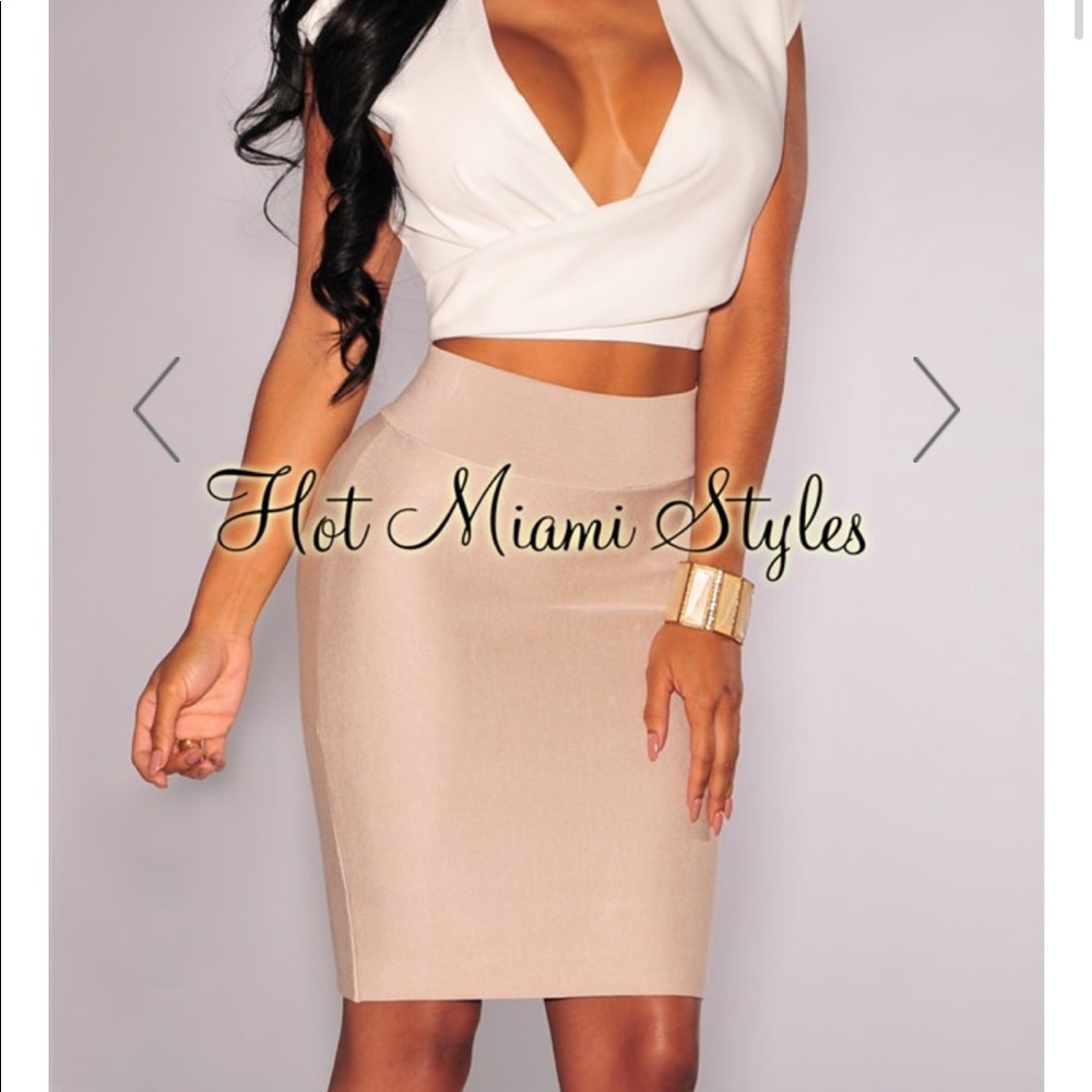HMS knit skirt